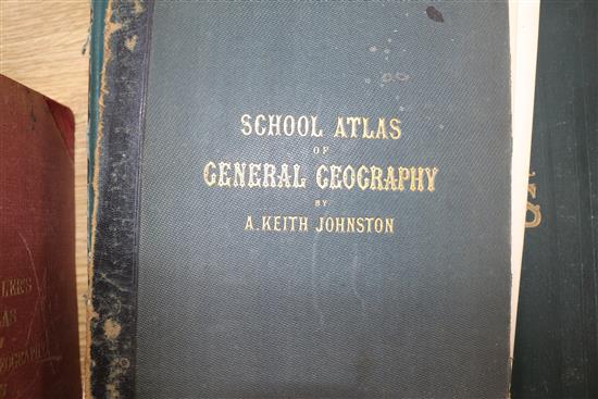 Bacon, George - Large Scale Atlas of The British Isles; Butler, Samuel - An Atlas of Modern Geography,